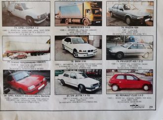 БГ пазар 1997-1998 г.: Opel Omega за 24 000 DM, BMW 318i (E36) за 17 500 DM и други