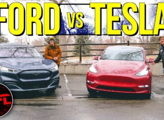 Сравнителен тест: Ford Mustang Mach-E срещу Tesla Model Y (видео)