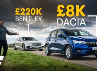 Защо да си купим Bentley Flying Spur, когато има… Dacia Sandero?! (видео)