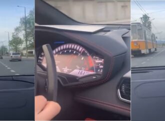 162 км/ч с Lamborghini по софийските улици…?! (видео)