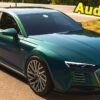 Audi A10 E-Tron – виртуална идея за електрически флагман (видео)