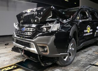 5 звезди за сигурност от Euro NCAP за новия Subaru Outback (видео)