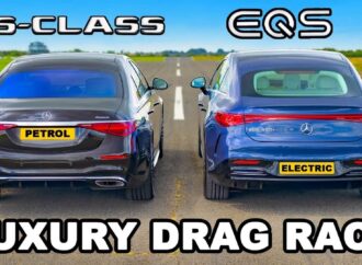 Електрически срещу бензинов Mercedes S-Class – кой е по-бърз? (видео)