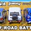 Lada Niva срещу Dacia Duster на офроуд драг състезание (видео)