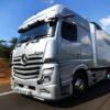Камионите на Mercedes за Формула 1 минават на биогориво