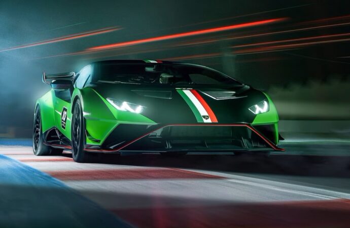 Lamborghini Huracan STO SC 10° Anniversario – Зелено чудовище за юбилея